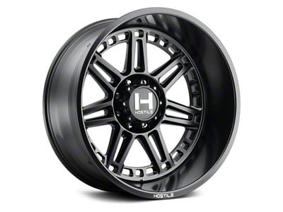 Hostile Lunatic Asphalt 6-Lug Wheel; 20x12; -44mm Offset (2024 Tacoma)