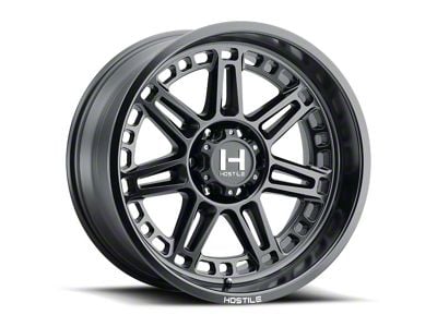 Hostile Lunatic Asphalt 6-Lug Wheel; 20x9; 12mm Offset (03-09 4Runner)