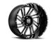 Hostile Stryker Blade Cut 6-Lug Wheel; 20x9; 12mm Offset (10-24 4Runner)