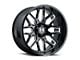 Hostile Vulcan Blade Cut 6-Lug Wheel; 20x10; -19mm Offset (03-09 4Runner)