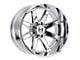 Hostile Alpha Armor Plated 6-Lug Wheel; 20x10; -19mm Offset (22-24 Bronco Raptor)