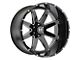 Hostile Alpha Blade Cut 6-Lug Wheel; 22x12; -44mm Offset (22-24 Bronco Raptor)