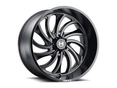 Hostile Demon Asphalt 6-Lug Wheel; 20x10; -19mm Offset (22-24 Bronco Raptor)