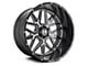 Hostile Diablo Blade Cut 6-Lug Wheel; 20x10; -19mm Offset (21-24 Bronco, Excluding Raptor)