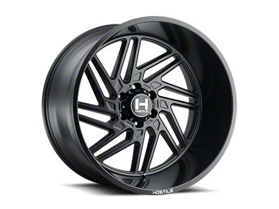 Hostile Jigsaw Asphalt 6-Lug Wheel; 20x9; 12mm Offset (22-25 Bronco Raptor)