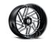 Hostile Jigsaw Blade Cut 6-Lug Wheel; 20x9; 12mm Offset (21-24 Bronco, Excluding Raptor)