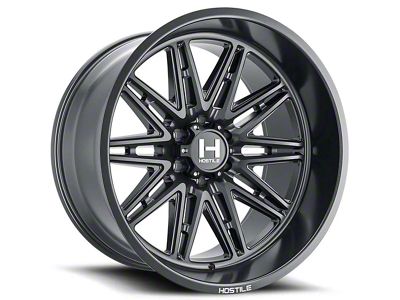 Hostile Maniac Asphalt 6-Lug Wheel; 22x12; -44mm Offset (22-24 Bronco Raptor)