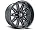 Hostile Maniac Asphalt 6-Lug Wheel; 22x12; -44mm Offset (22-24 Bronco Raptor)