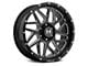 Hostile Sprocket Blade Cut 6-Lug Wheel; 20x12; -44mm Offset (21-24 Bronco, Excluding Raptor)