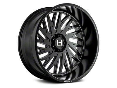 Hostile Syclone Asphalt 6-Lug Wheel; 20x10; -19mm Offset (22-24 Bronco Raptor)