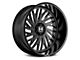 Hostile Syclone Asphalt 6-Lug Wheel; 20x10; -19mm Offset (22-24 Bronco Raptor)