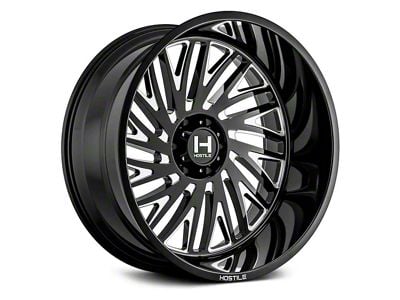 Hostile Syclone Blade Cut 6-Lug Wheel; 20x9; 12mm Offset (22-24 Bronco Raptor)