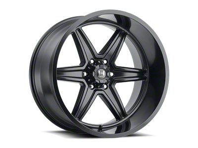 Hostile Venom Asphalt 6-Lug Wheel; 20x9; 12mm Offset (22-25 Bronco Raptor)