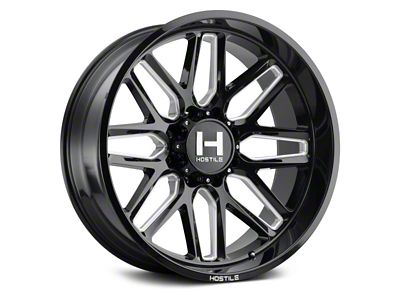 Hostile Vulcan Blade Cut 6-Lug Wheel; 20x12; -44mm Offset (21-24 Bronco, Excluding Raptor)