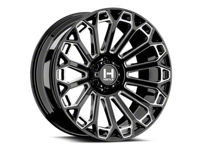 Hostile Warrior Blade Cut 6-Lug Wheel; 20x9; 12mm Offset (22-24 Bronco Raptor)