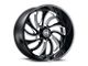 Hostile Demon Blade Cut Wheel; 20x10; -19mm Offset (20-24 Jeep Gladiator JT)