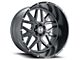 Hostile Diablo Asphalt Wheel; 22x12 (20-24 Jeep Gladiator JT)