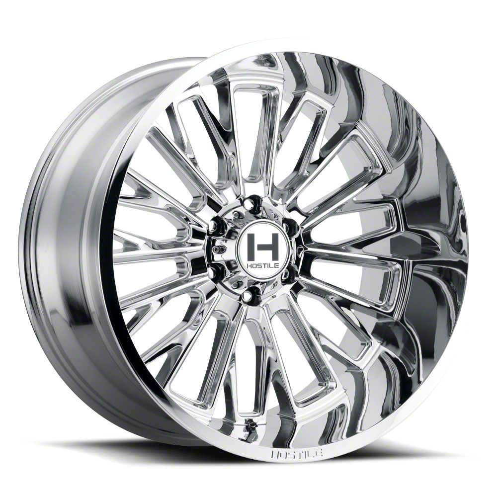 Hostile Jeep Gladiator Fury Armor Plated Wheel; 22x10; -25mm Offset ...