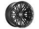 Hostile Mojave Asphalt Wheel; 17x9; 0mm Offset (20-24 Jeep Gladiator JT)