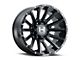 Hostile Typhoon Asphalt Wheel; 20x10 (20-24 Jeep Gladiator JT)