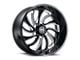 Hostile Demon Blade Cut Wheel; 20x10; -19mm Offset (22-24 Jeep Grand Cherokee WL)