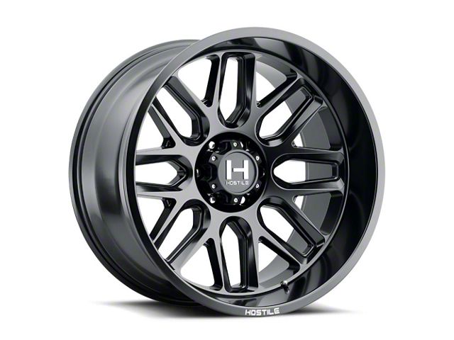 Hostile Vulcan Asphalt Wheel; 22x12 (22-24 Jeep Grand Cherokee WL)