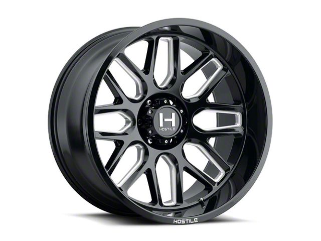 Hostile Vulcan Blade Cut Wheel; 20x12 (22-24 Jeep Grand Cherokee WL)