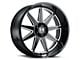 Hostile Omega Blade Cut Wheel; 20x10; -19mm Offset (99-04 Jeep Grand Cherokee WJ)