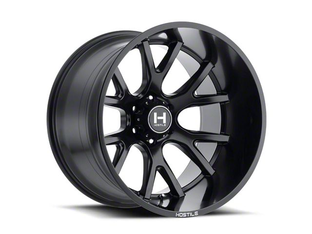 Hostile Rage Asphalt Wheel; 22x12 (99-04 Jeep Grand Cherokee WJ)