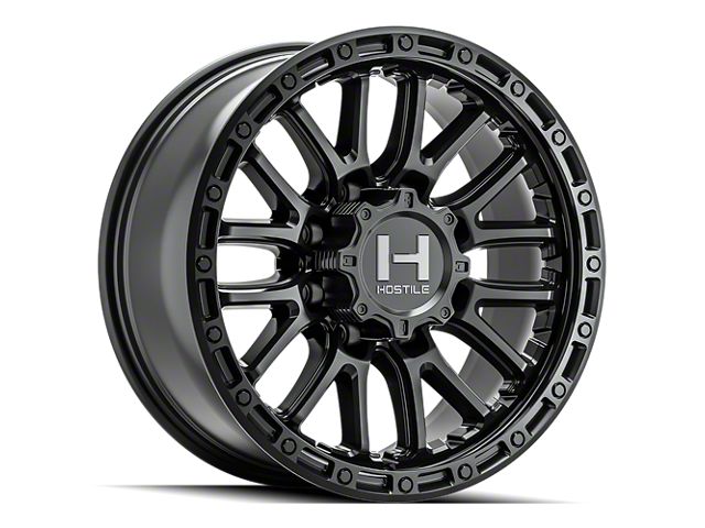 Hostile Ridgecrest Asphalt Wheel; 18x9 (99-04 Jeep Grand Cherokee WJ)