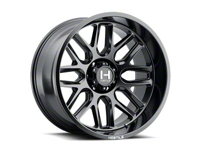 Hostile Vulcan Asphalt Wheel; 20x10; -19mm Offset (99-04 Jeep Grand Cherokee WJ)