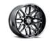 Hostile Vulcan Asphalt Wheel; 20x10; -19mm Offset (11-21 Jeep Grand Cherokee WK2)