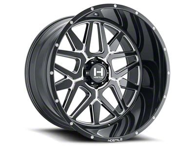 Hostile Diablo Blade Cut Wheel; 20x12; -44mm Offset (07-18 Jeep Wrangler JK)