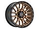 Hostile Ridgecrest Bronze Wheel; 17x9 (07-18 Jeep Wrangler JK)