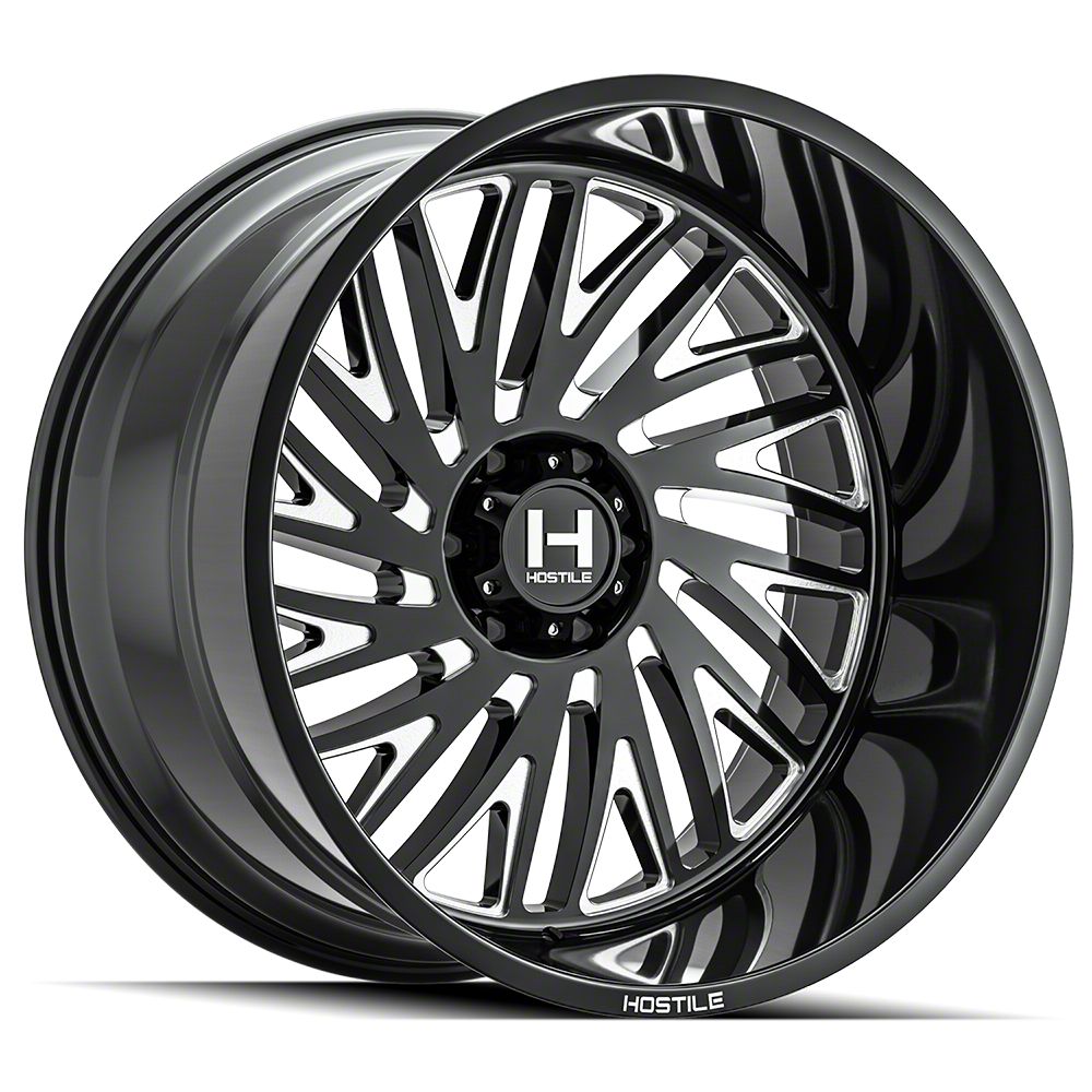 Hostile Jeep Wrangler Syclone Blade Cut Wheel; 22x10; -25mm Offset H131 ...