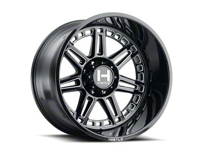 Hostile Lunatic Blade Cut Wheel; 20x10; -19mm Offset (18-24 Jeep Wrangler JL)