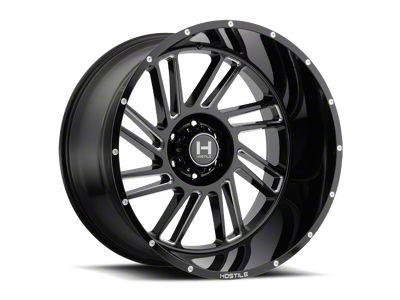 Hostile Stryker Blade Cut Wheel; 20x10; -19mm Offset (18-24 Jeep Wrangler JL)