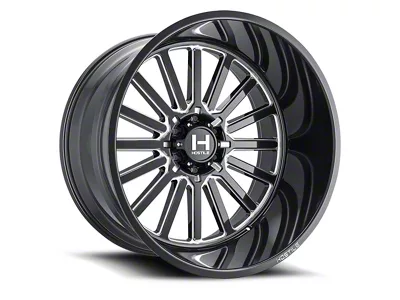 Hostile Titan Blade Cut Wheel; 22x12; -44mm Offset (18-24 Jeep Wrangler JL)