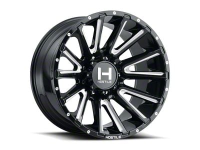 Hostile Typhoon Blade Cut Wheel; 20x10; -19mm Offset (18-24 Jeep Wrangler JL)