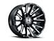 Hostile Typhoon Blade Cut Wheel; 20x10; -19mm Offset (18-24 Jeep Wrangler JL)