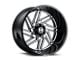 Hostile Jigsaw Blade Cut 6-Lug Wheel; 20x9; 12mm Offset (16-23 Tacoma)