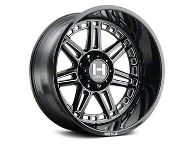 Hostile Lunatic Blade Cut 6-Lug Wheel; 20x9; 12mm Offset (16-23 Tacoma)