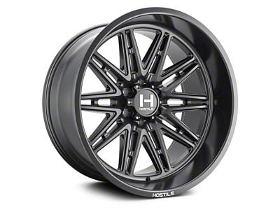 Hostile Maniac Asphalt 6-Lug Wheel; 20x9; 12mm Offset (16-23 Tacoma)