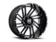 Hostile Stryker Asphalt 6-Lug Wheel; 20x9; 12mm Offset (16-23 Tacoma)