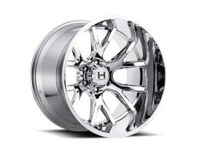 Hostile Rage Armor Plated 6-Lug Wheel; 20x10; -19mm Offset (16-24 Titan XD)