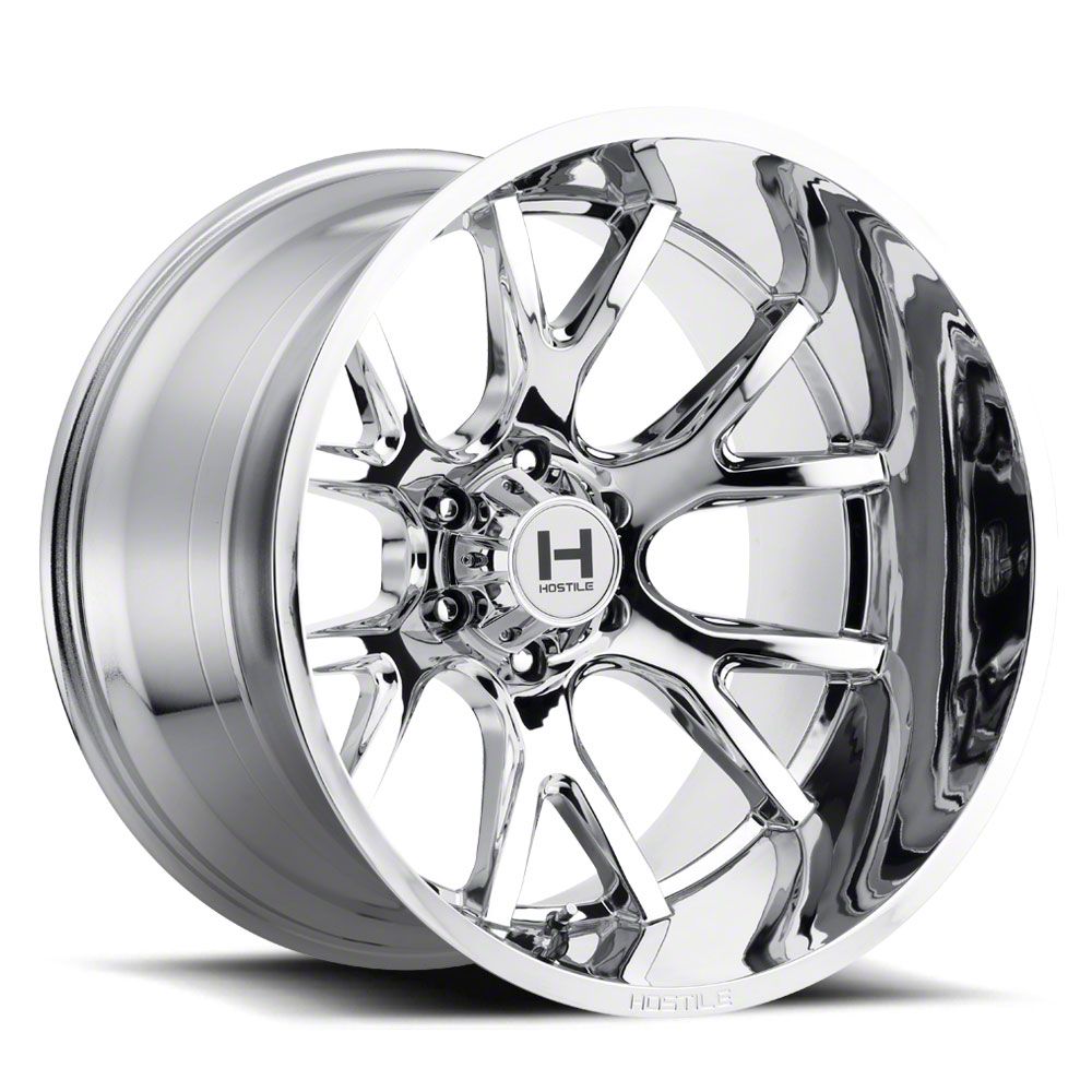 Hostile Titan XD Rage Armor Plated 6-Lug Wheel; 22x10; -25mm Offset ...