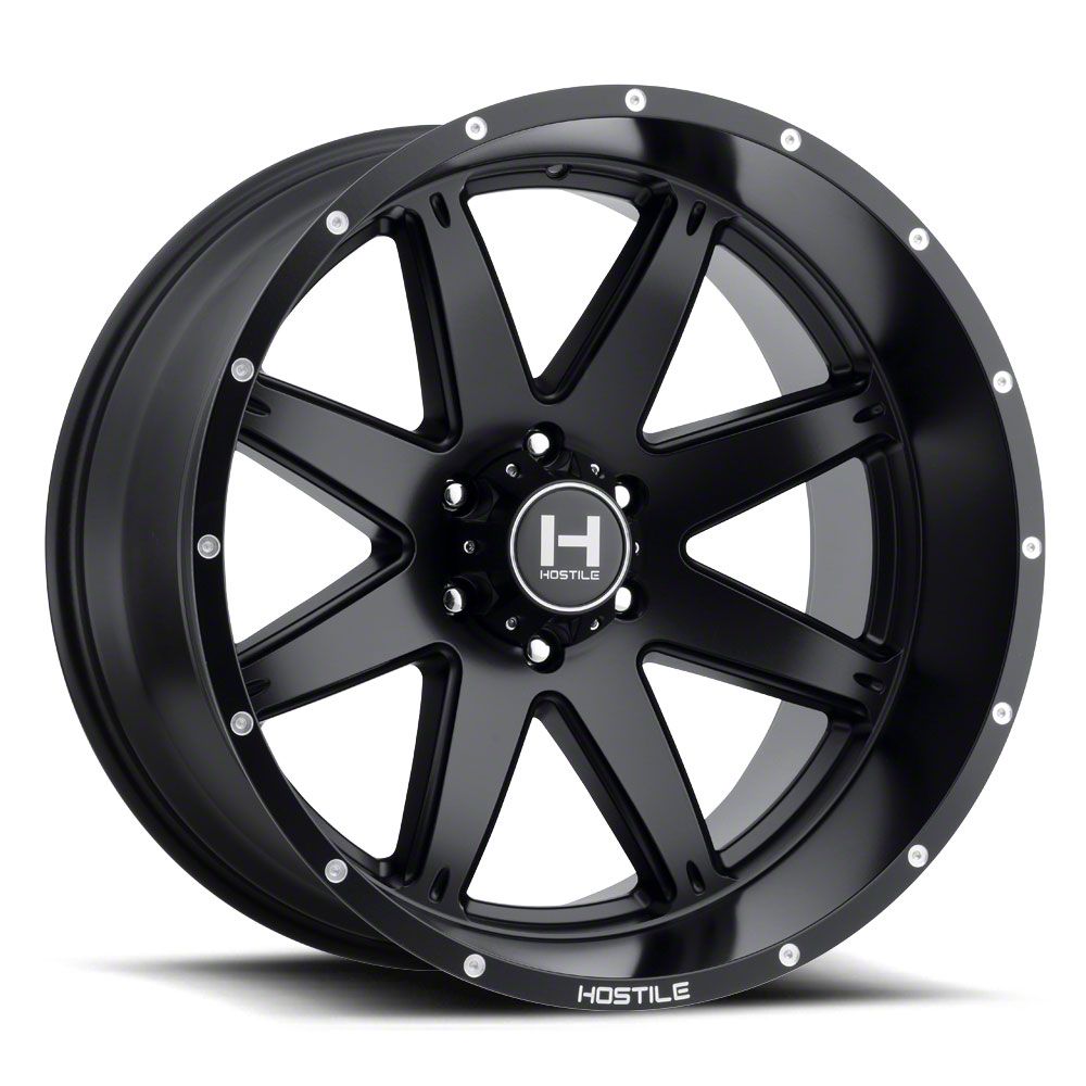 Hostile Tundra Alpha Asphalt 5-Lug Wheel; 22x14; -76mm Offset H109 ...