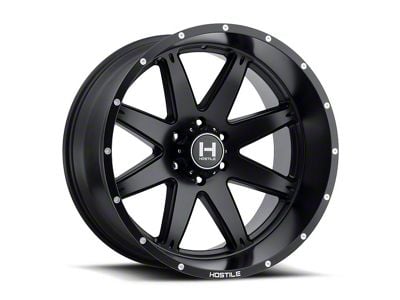 Hostile Alpha Asphalt 6-Lug Wheel; 24x14; -76mm Offset (22-24 Tundra)