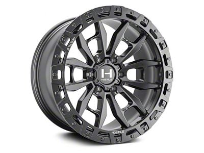 Hostile Crandon Asphalt 6-Lug Wheel; 20x9; 1mm Offset (22-24 Tundra)