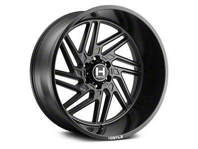 Hostile Jigsaw Asphalt 6-Lug Wheel; 20x10; -19mm Offset (22-24 Tundra)